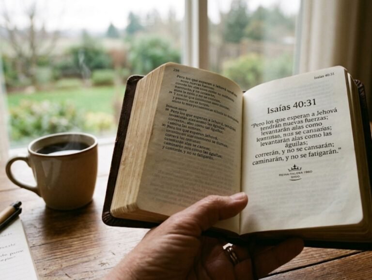 Lectura de devocionales cristianos con reflexión cortos por la mañana